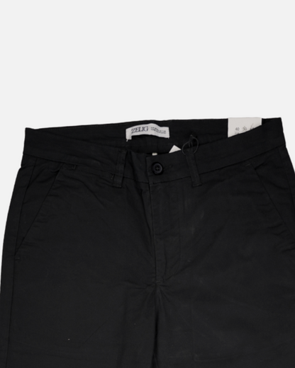 Zelig Branded Men's Slim Fit Chino Pant Black Color MCP-23