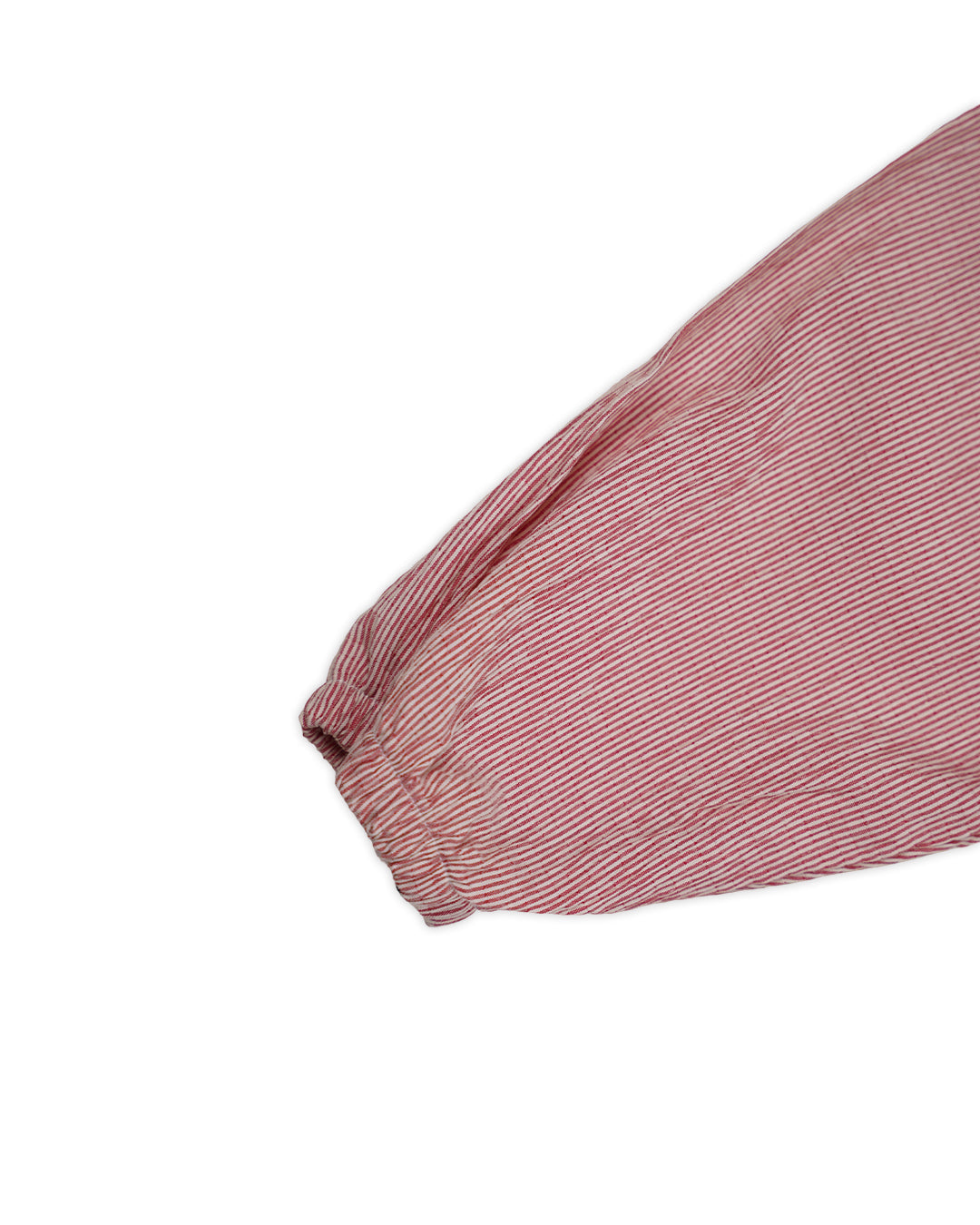 SPARK Branded Kids Pinstripe Puff-Sleeve Fusion Top GF-16