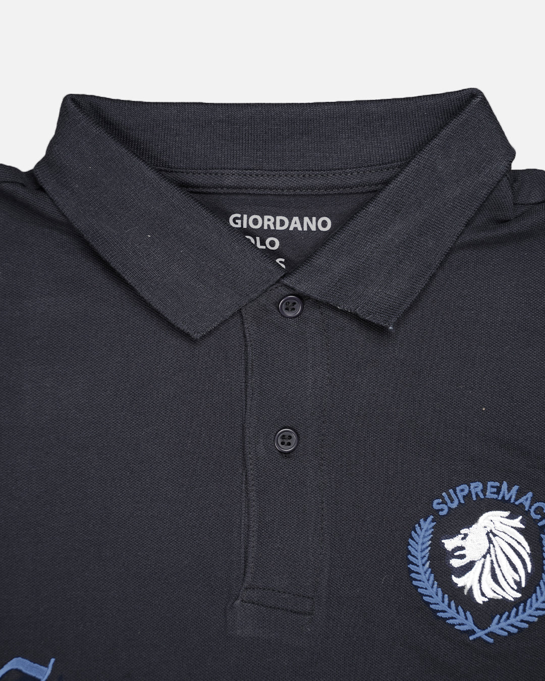 Girodano Branded Polo T-shirt Black Color Mpt-61