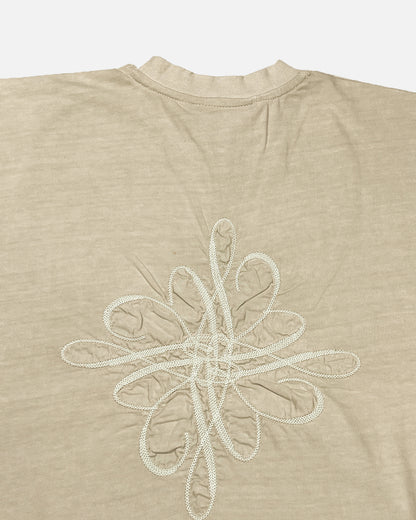 Host Lamson Branded Drop Soluder T-shirt Off White Color Mt-05