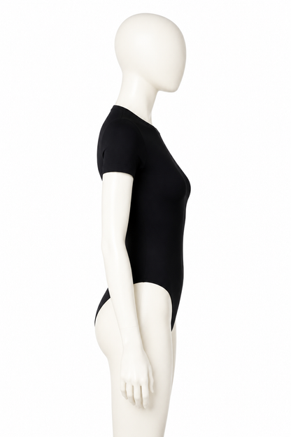 Misguidd Branded Women's Bodysuit Pack Of Two Black & White Color
