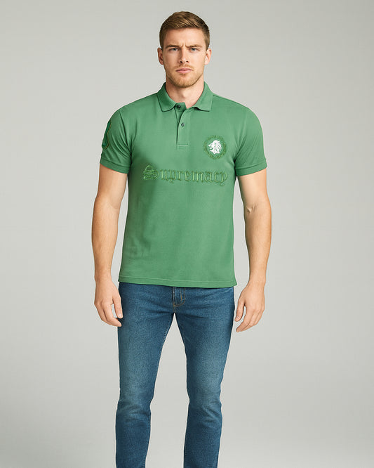 Girodano Branded Polo T-shirt Green Color Mpt-57