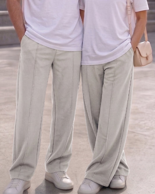 Bersk Branded Uni-Sex Trouser White Colour UT-43