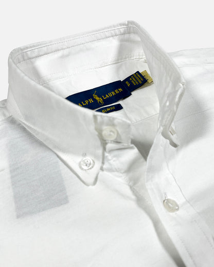 Pollo Branded Men's Slim Fit White Color Shirt MFS-12