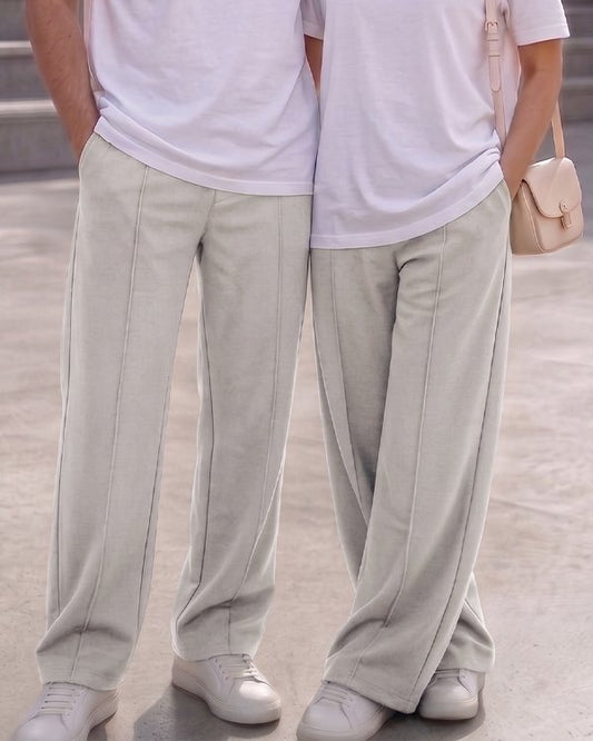 Bersk Branded Uni-Sex Trouser White Colour UT-43