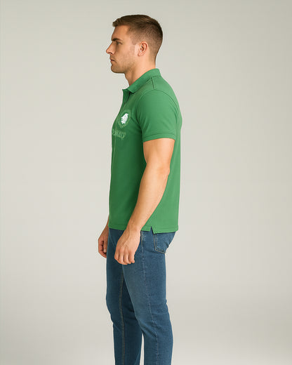 Girodano Branded Polo T-shirt Green Color Mpt-57
