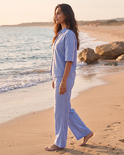 Zelig Branded Blue Co-Ord Set WCS-12