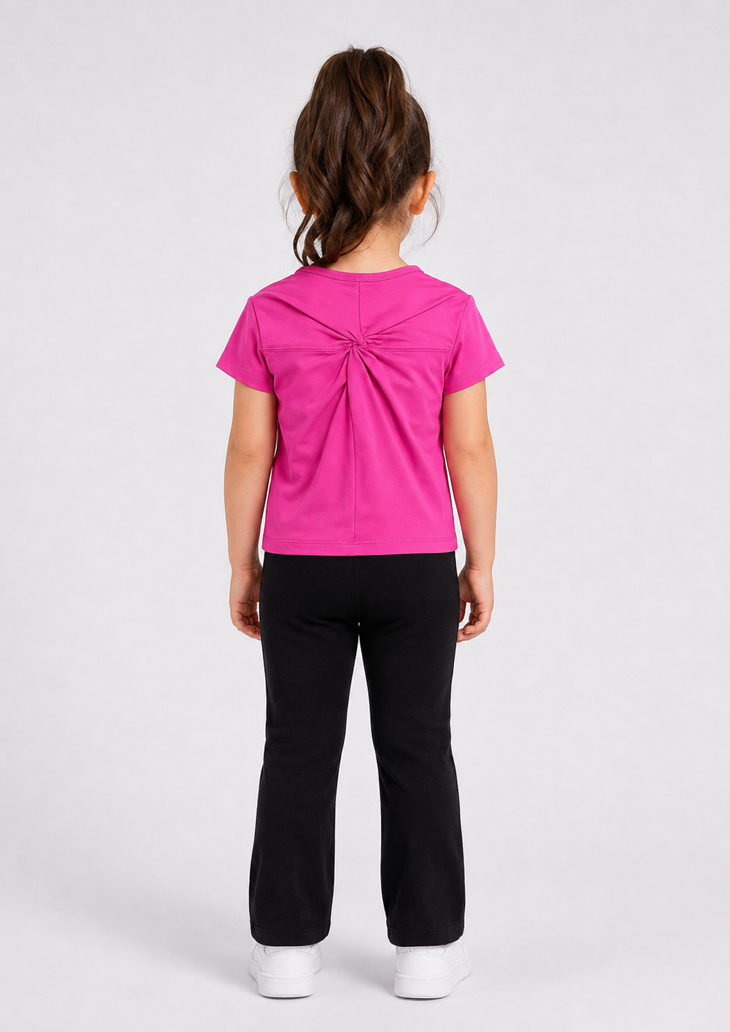 Branded Girl T-shirt Pink Color GTS-08