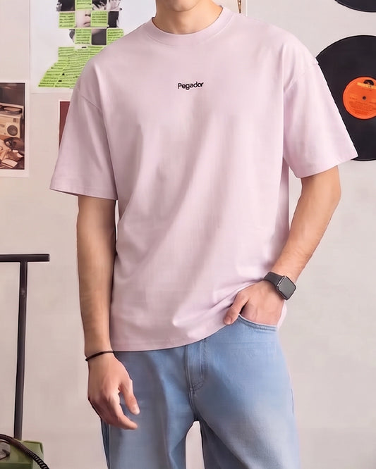 Pegadoor Branded Men's Pastel Pink Tee MT-27