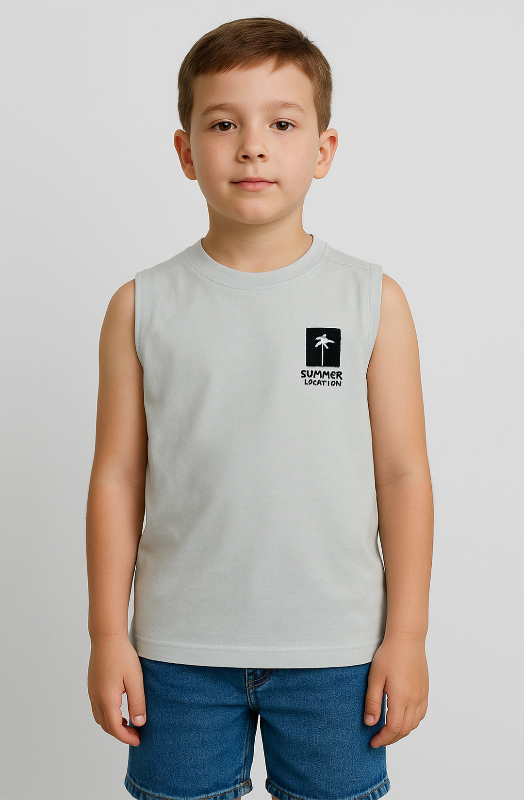 ZARRAA Branded Boy's Grey Color BSO-06