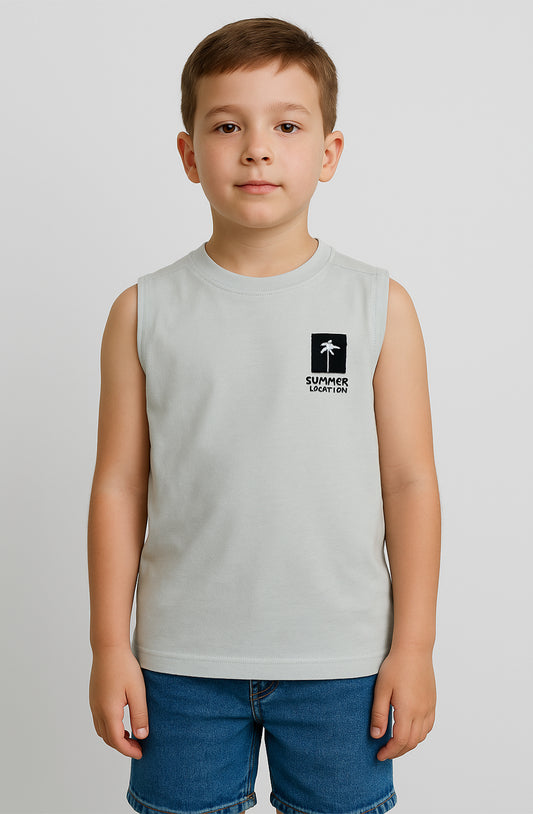 ZARRAA Branded Boy's Grey Color BSO-06