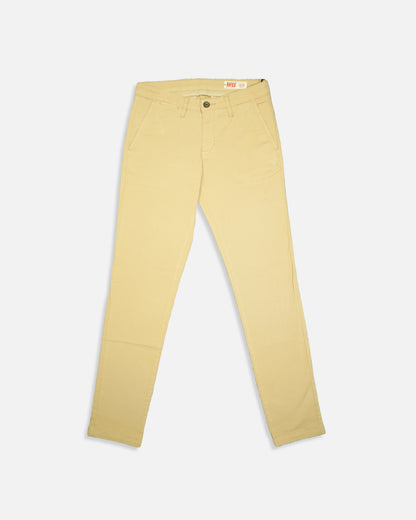 Rifl Branded Men's Slim Fit Chino Pant Beige Color MCP-18