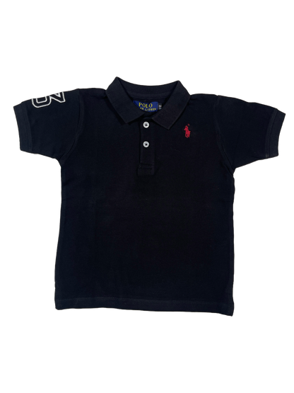 US Pollo Branded Boy's Polo T-shirt Black Color BPT-03