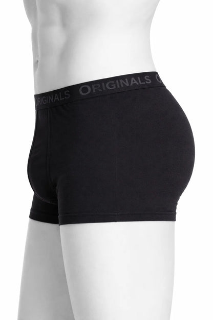 Branded Originals Men’s Boxer Briefs – Classic Black BR-05
