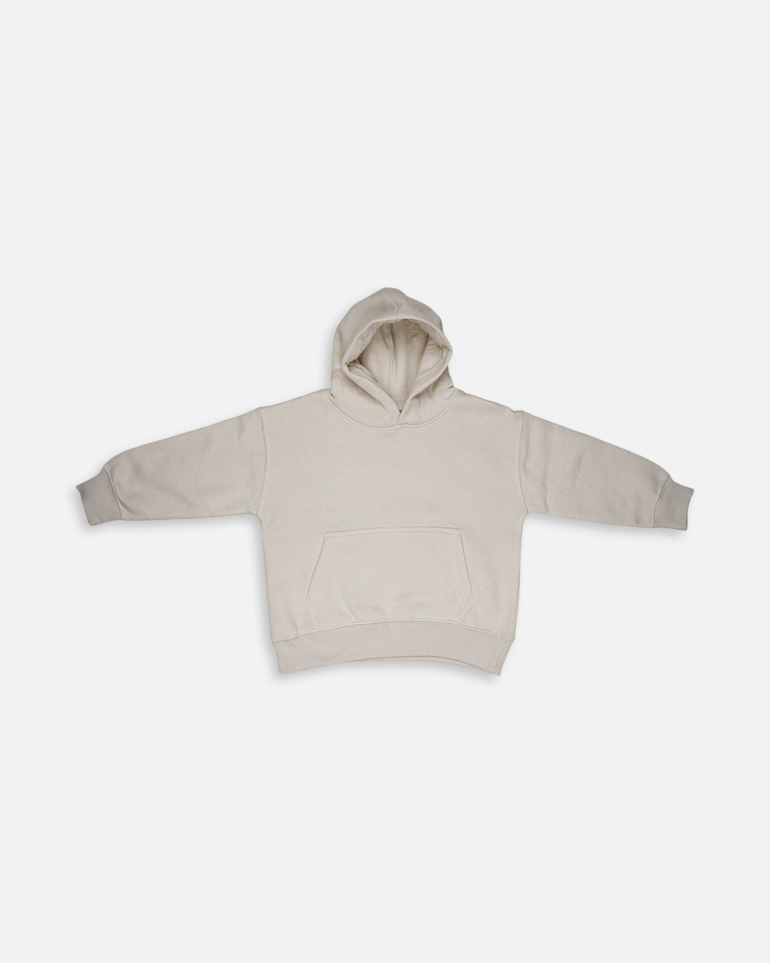 ZARRAA Branded Kids Premium Winter Fleece Hoodie – Cream Beig KH-04