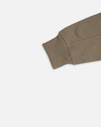 ZARRAA Branded Kids Premium Fleece Hoodie – Taupe Mocha KH-06