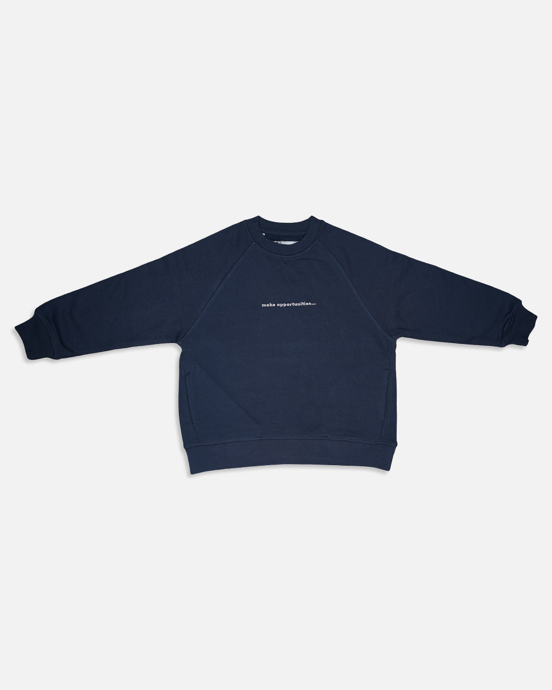 ZARRAA Premium Kids Fleece Sweatshirt (Navy) KSWT-02