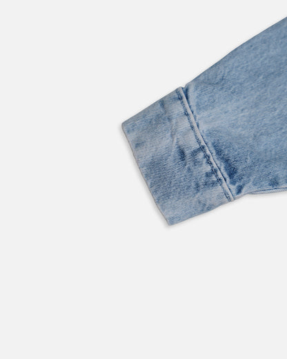 Branded Kids Unisex Classic Light-Wash Denim Jacket – Blue KUJ-02