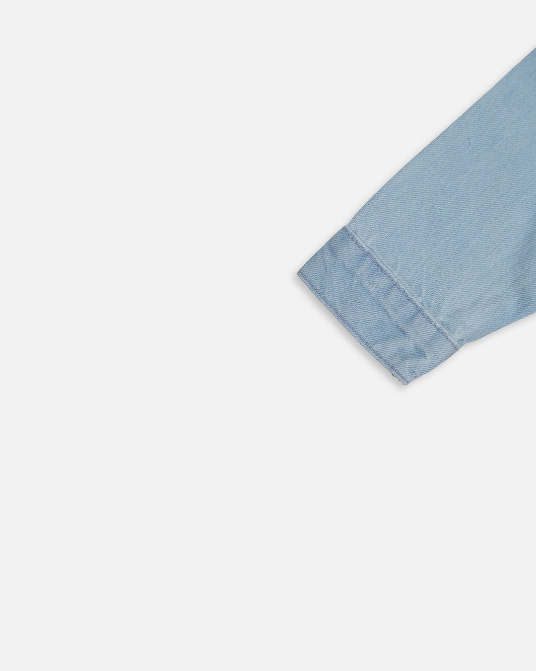 Branded Kids Unisex Light-Wash Classic Denim Jacket – Sky Blue KUJ-04