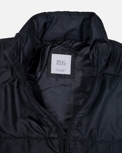 ZELIG Branded Men’s Premium Puffer Jacket – Black MWJ-06