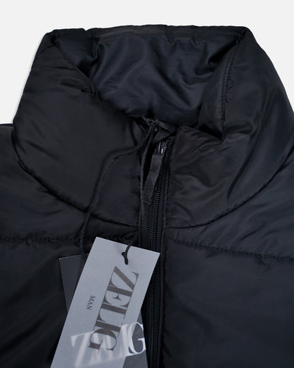 ZELIG Branded Men’s Premium Puffer Jacket – Black MWJ-06