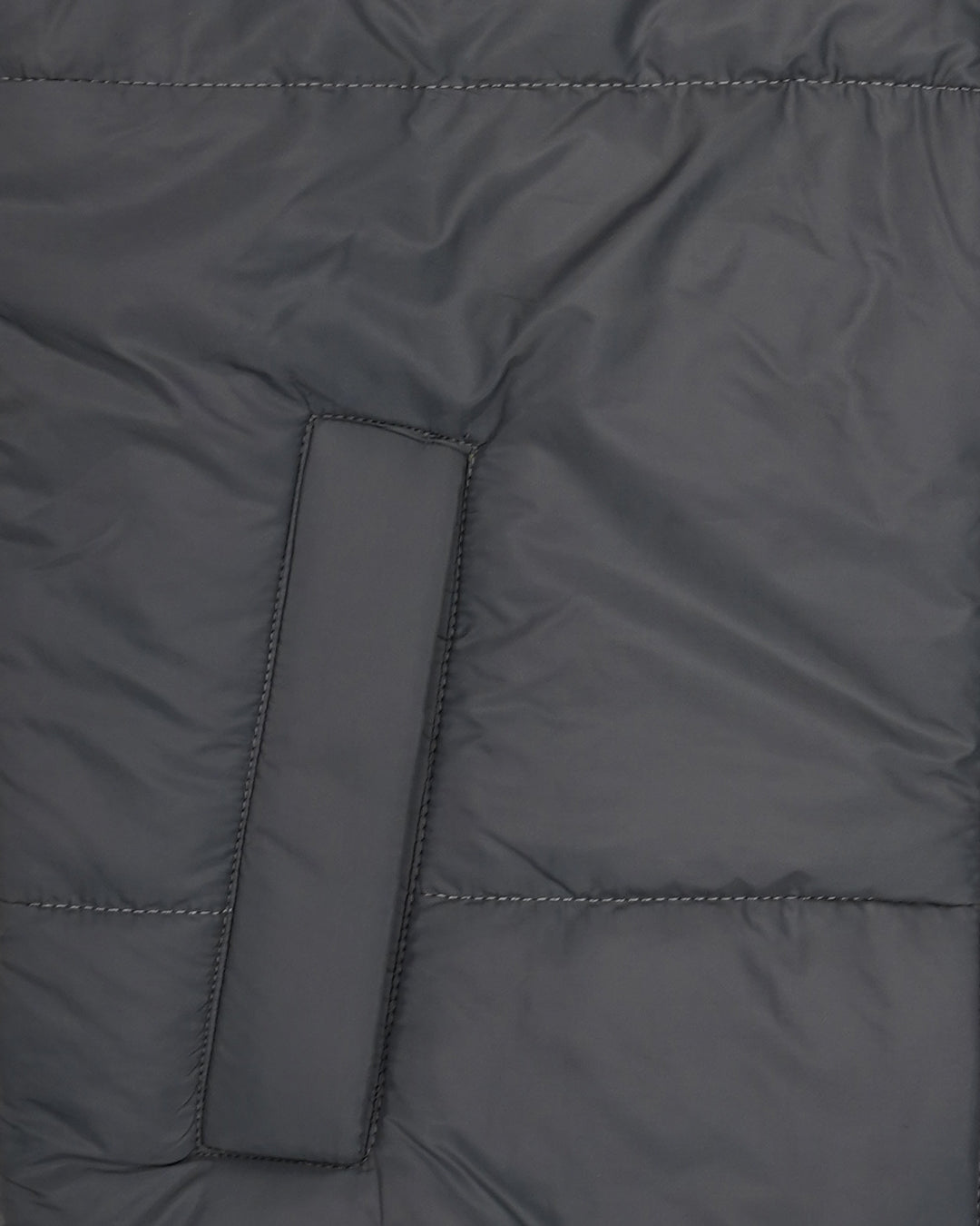 Zelig Branded Men’s Black Puffer Sleeveless Jacket – Grey MWJ-09