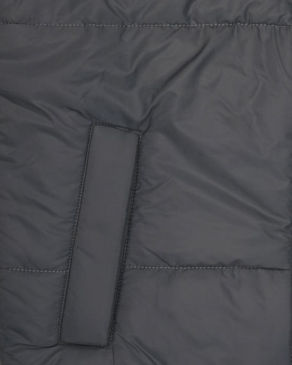 Zelig Branded Men’s Black Puffer Sleeveless Jacket – Grey MWJ-09