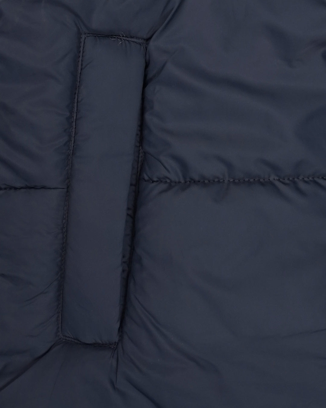 Zelig Branded Men’s Black Puffer Sleeveless Jacket – Navy Blue MWJ-10