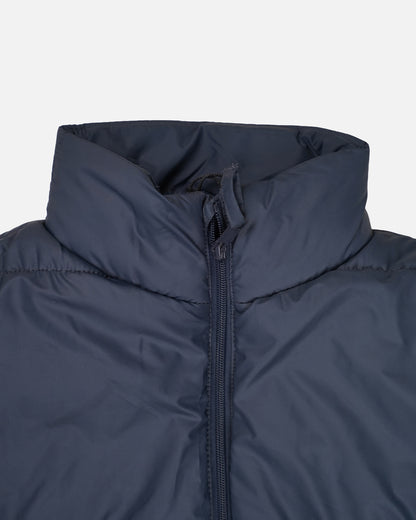 Zelig Branded Men’s Black Puffer Sleeveless Jacket – Navy Blue MWJ-10