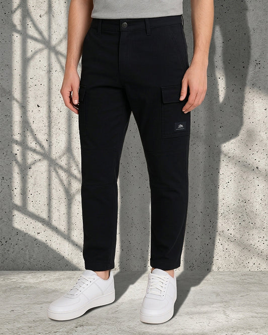 JCK&JONS Branded Men's Cargo Fit Pant Black Color CFP-31