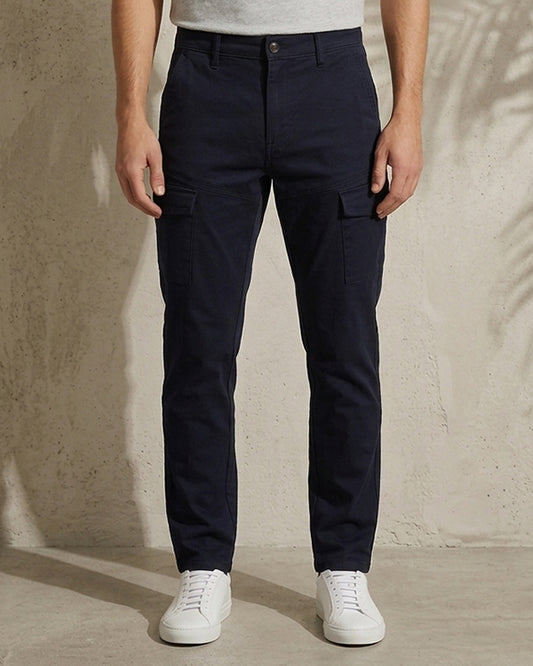 Guss Branded Men's Joger Fite Cargo Navy Blue Color CFP-38