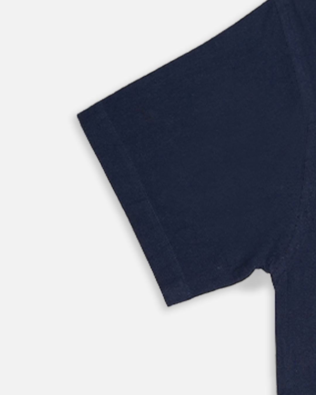 Pegadoor Branded Men’s Navy Blue Cuban Collar Linen Shirt MCS-23