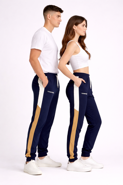 Primk Branded Future Dreams Unisex Color-Block Track Pants UT-25