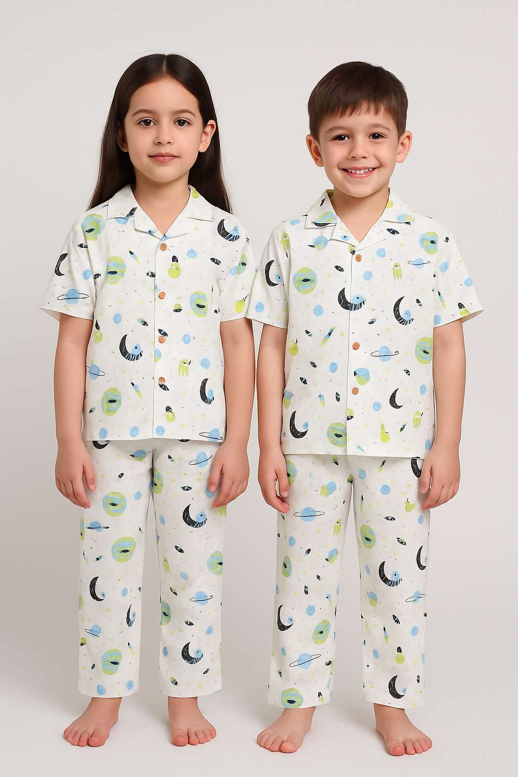 Spark Branded Galaxy Explorer Night Suit – Kids KUCS-03