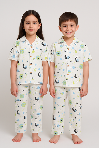 Spark Branded Galaxy Explorer Night Suit – Kids KUCS-03