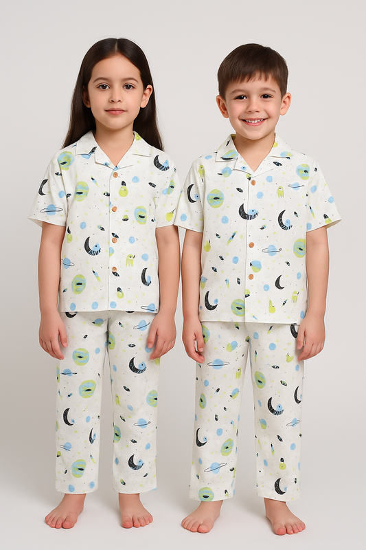 Spark Branded Galaxy Explorer Night Suit – Kids KUCS-03