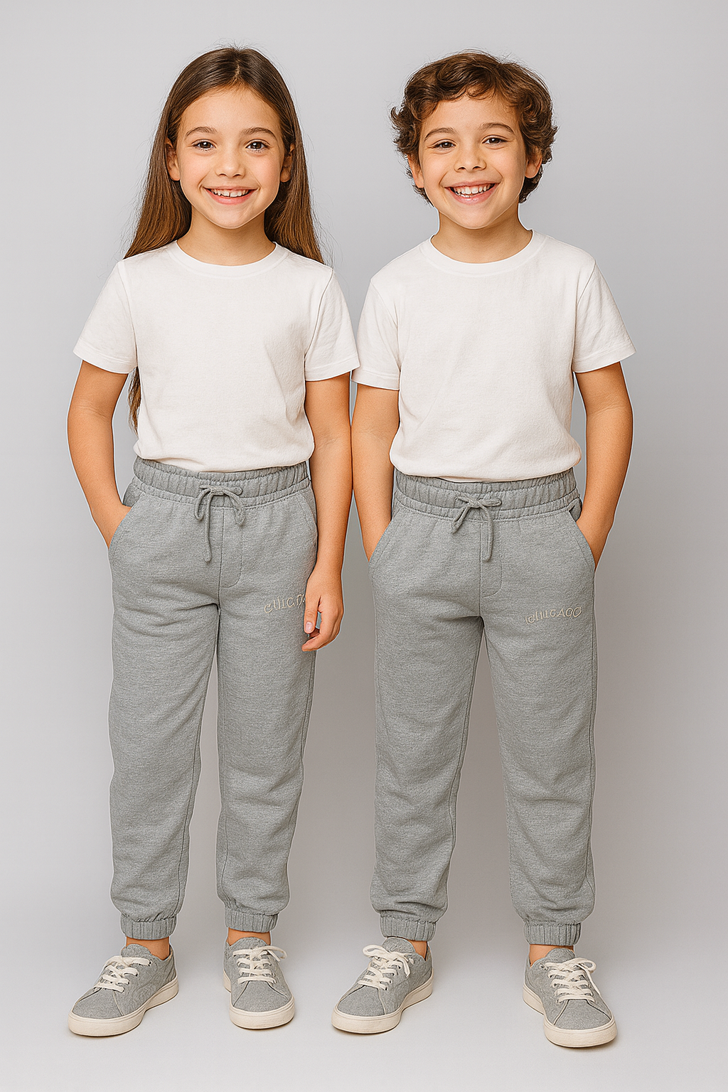 RESVD Winter Branded Unisex Classic Grey Jogger Trouser KUT-01