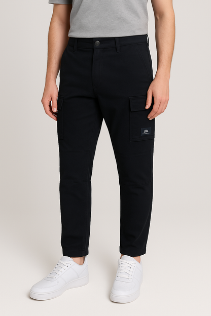 JCK&JONS Branded Men's Cargo Fit Pant Black Color CFP-31