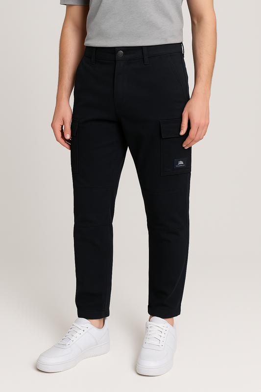 JCK&JONS Branded Men's Cargo Fit Pant Black Color CFP-31