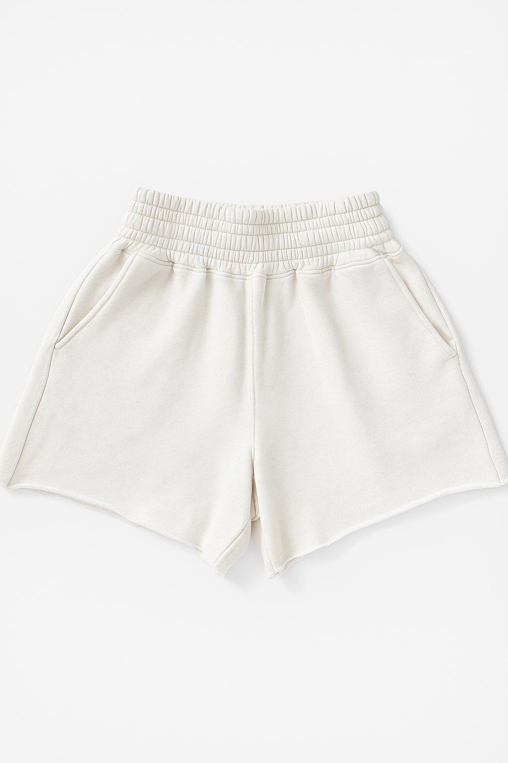 Misguidd Branded Women's Short Simple White Color MWS-14