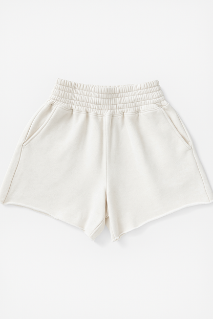 Misguidd Branded Women's Short Simple White Color MWS-14