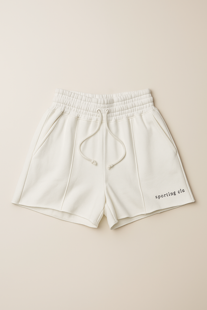 Misguidd Branded Women's Short White Color MWS-15