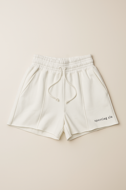 Misguidd Branded Women's Short White Color MWS-15