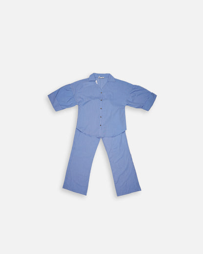 Zelig Branded Blue Co-Ord Set WCS-12