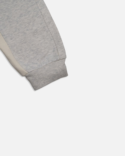 Primk Branded Winter Unisex Premium Fleece Tracksuit Co-ord set – Light Grey & Beige UCS-02