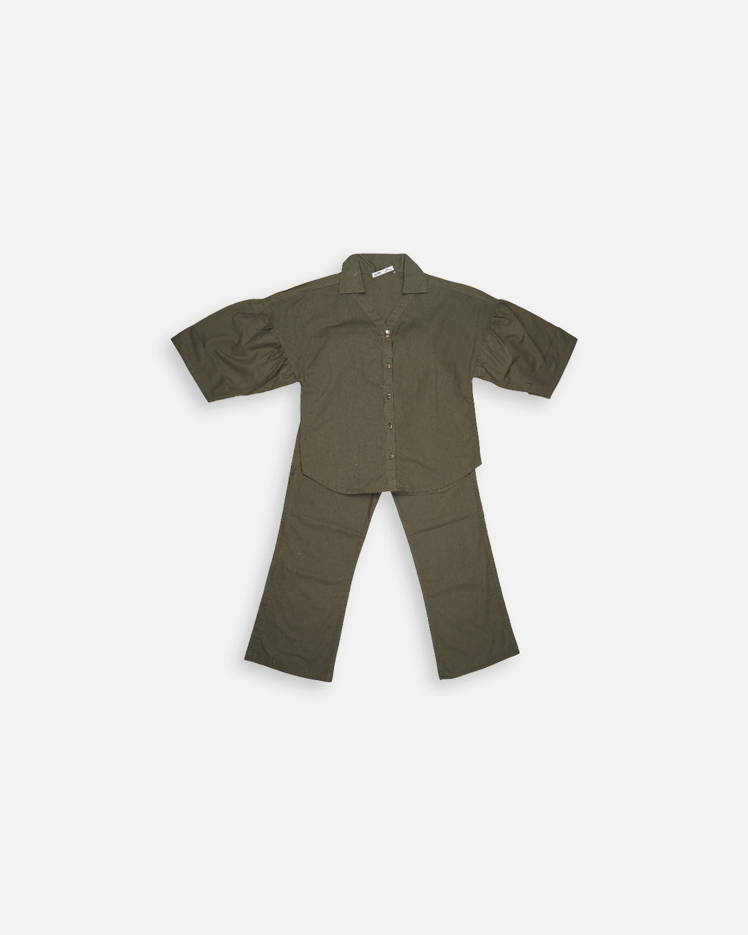 Zelig Branded Olive Green Co-Ord Set WCS-13