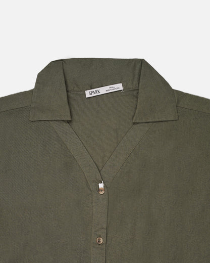 Zelig Branded Olive Green Co-Ord Set WCS-13