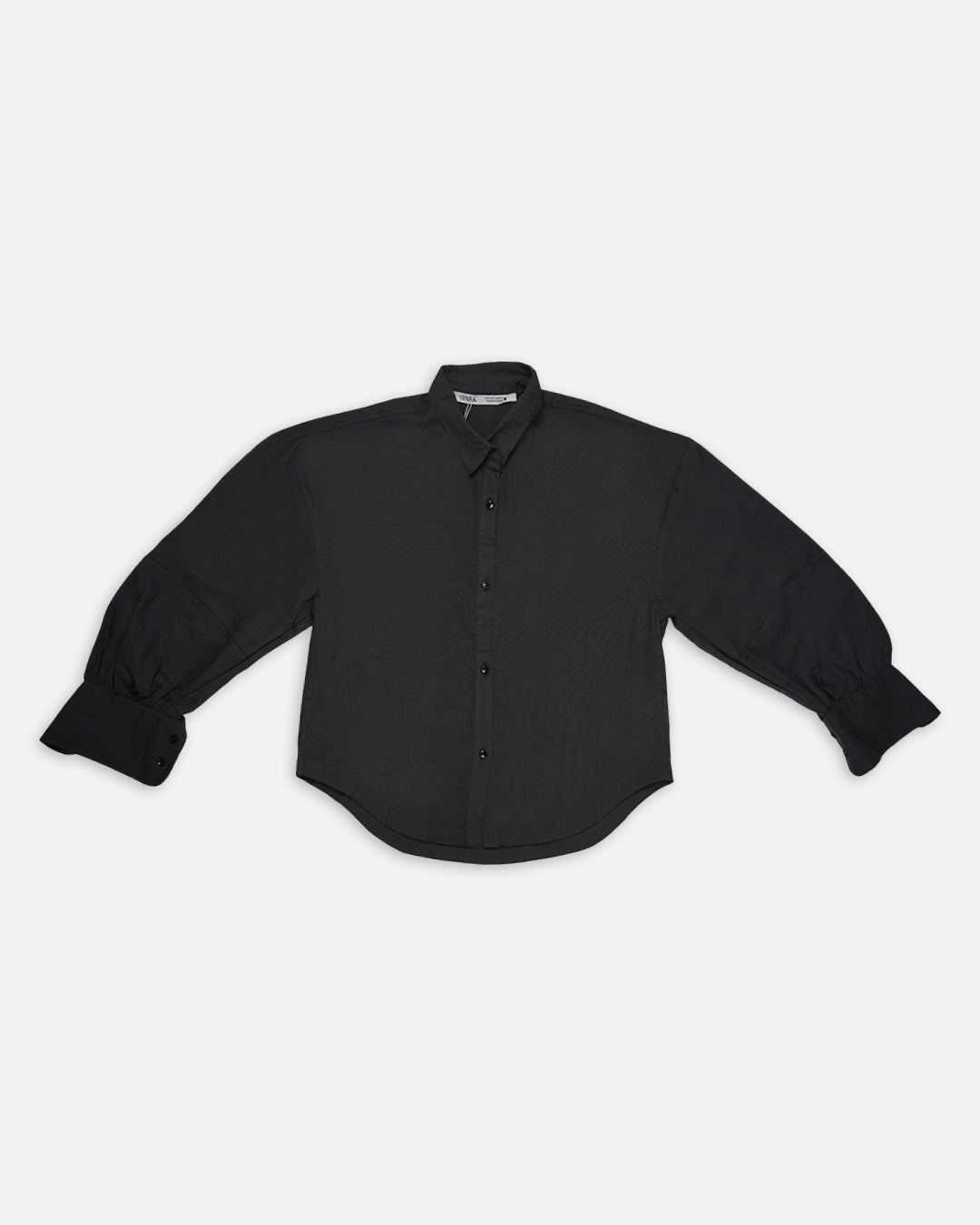 Spark Women’s Premium Button-Down Co-Ord Set - Black WCS-15