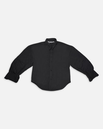 Spark Women’s Premium Button-Down Co-Ord Set - Black WCS-15