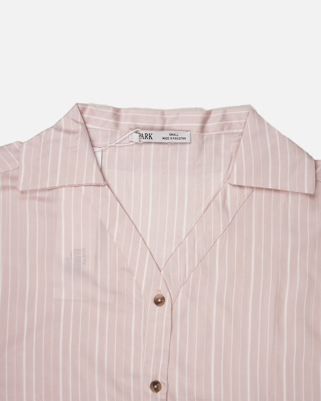 Zelig Branded Pink & White Striped Co-Ord Set WCS-14